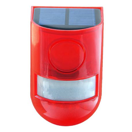 Solar Infrared Motion Sensor Alarm &Home Garden Security Alarm System_0